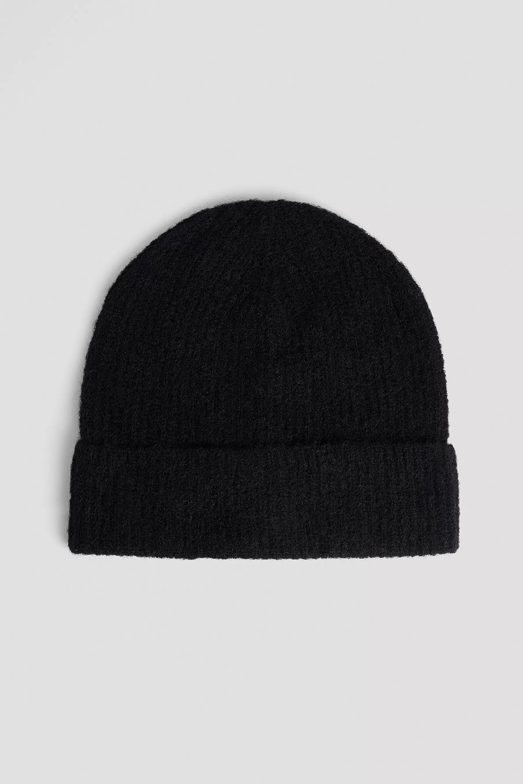 NA-KD Alpaca Blend Beanie Black