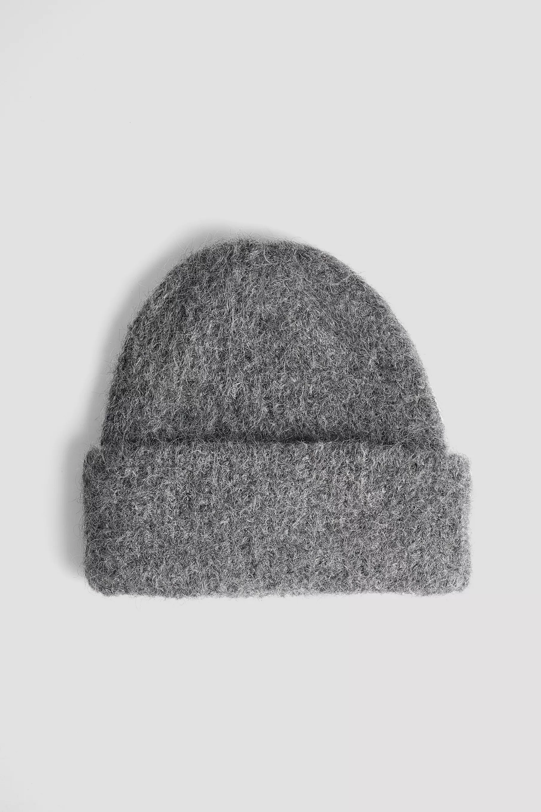 NA-KD Alpaca Blend Beanie Grey