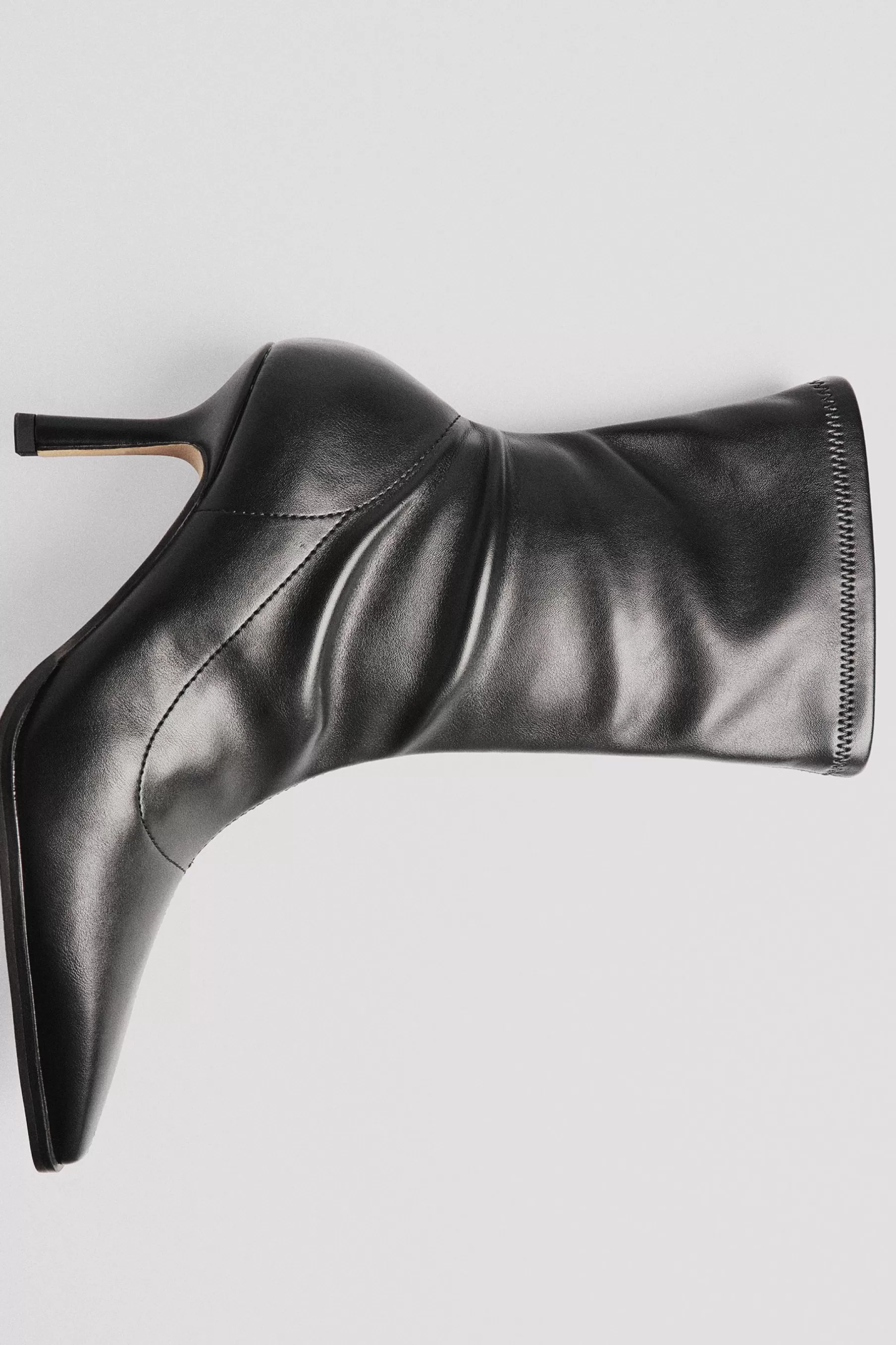 NA-KD Ankle Stiletto Heel Boots Black