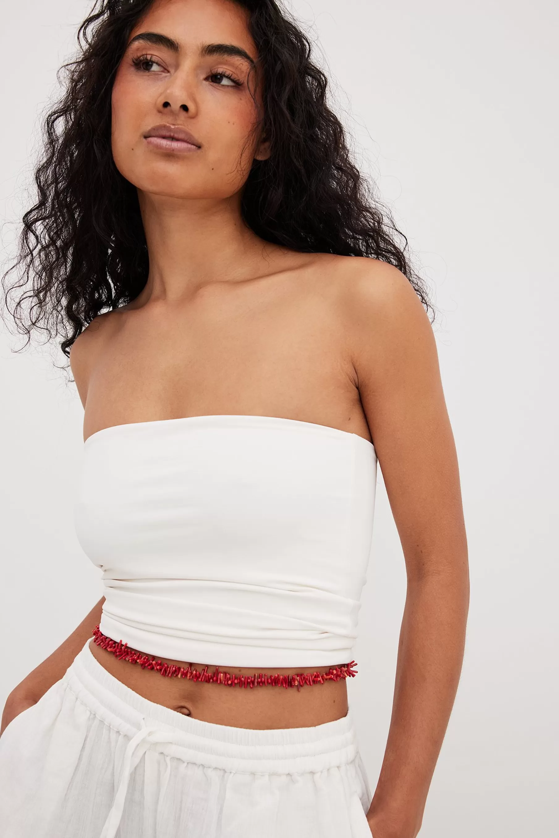 NA-KD Belly Chain Red