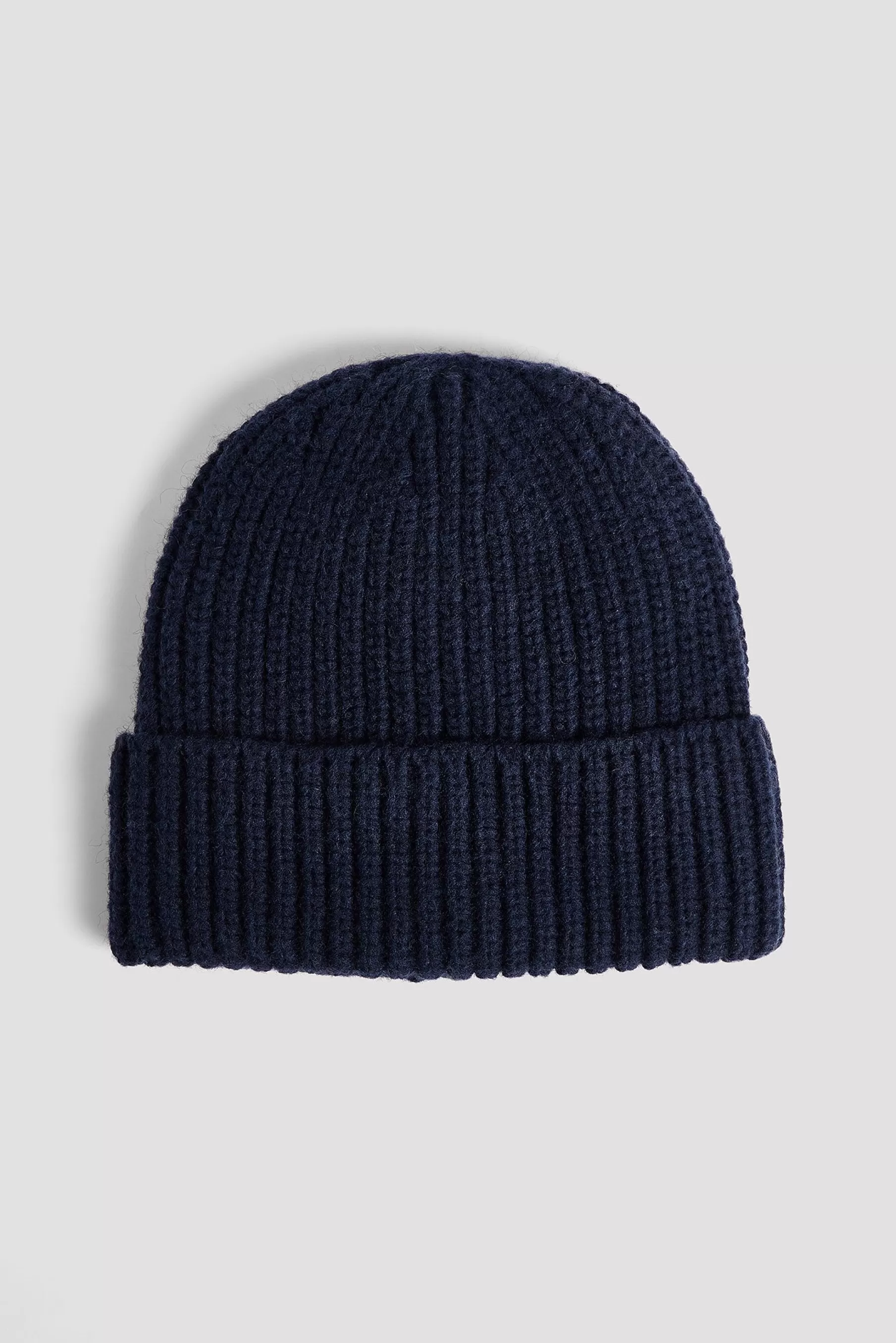 NA-KD Chunky Knitted Soft Beanie Blue