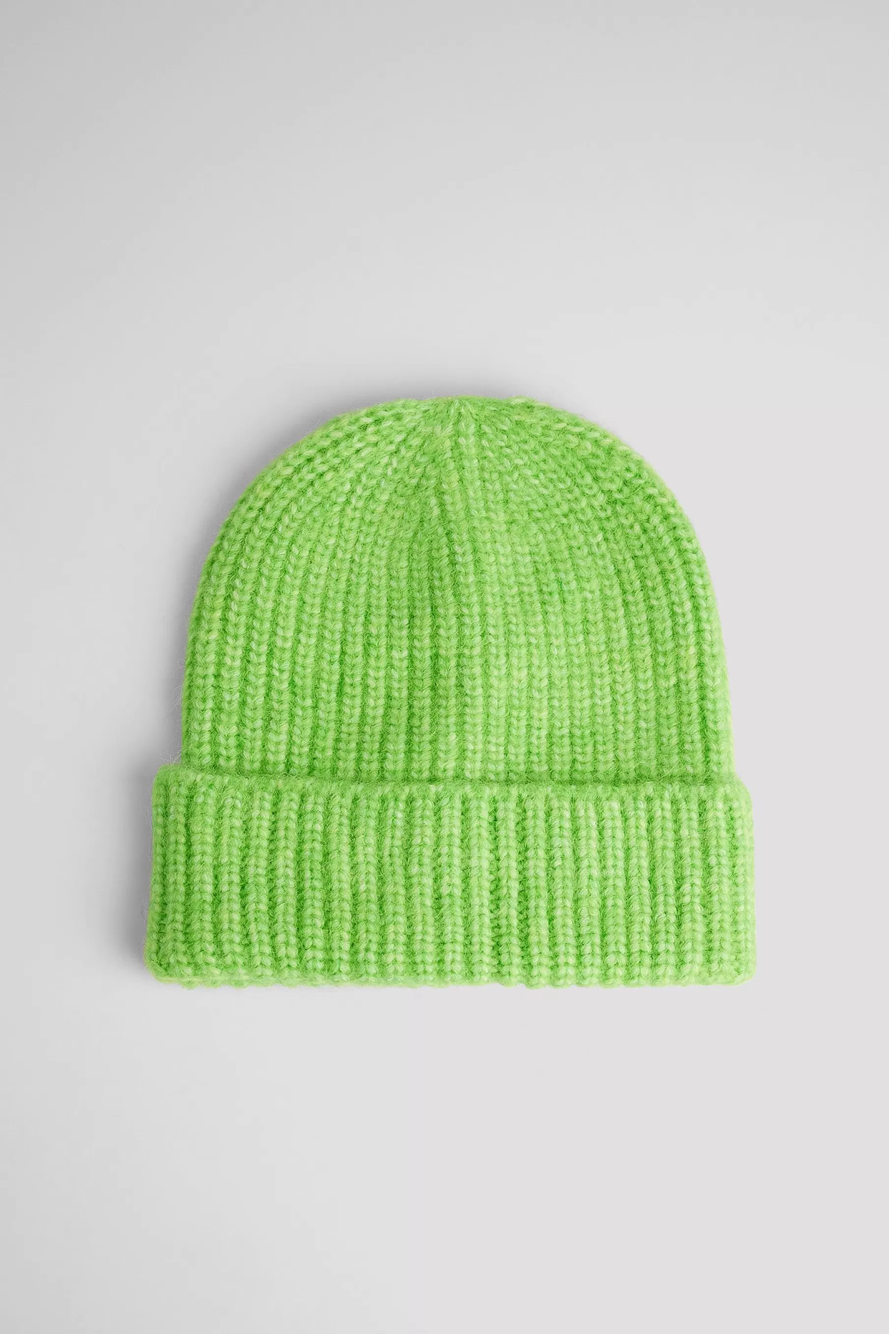 NA-KD Chunky Soft Beanie Green