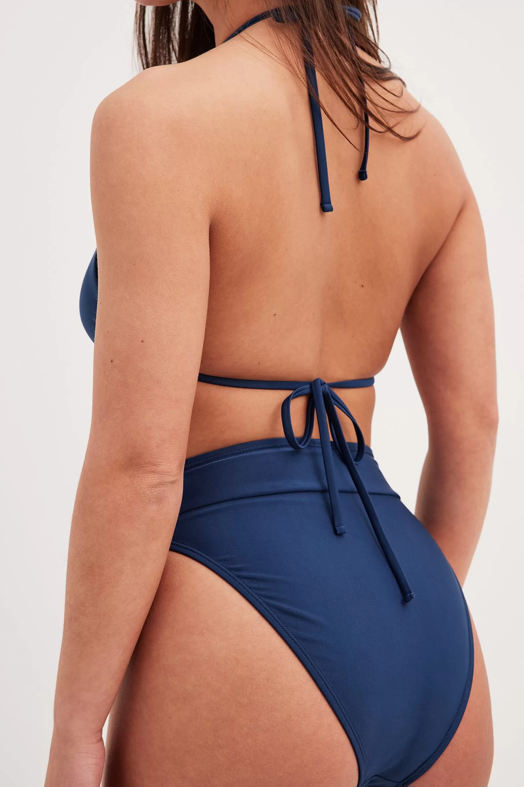 NA-KD High Waist Bikini Panty Blue