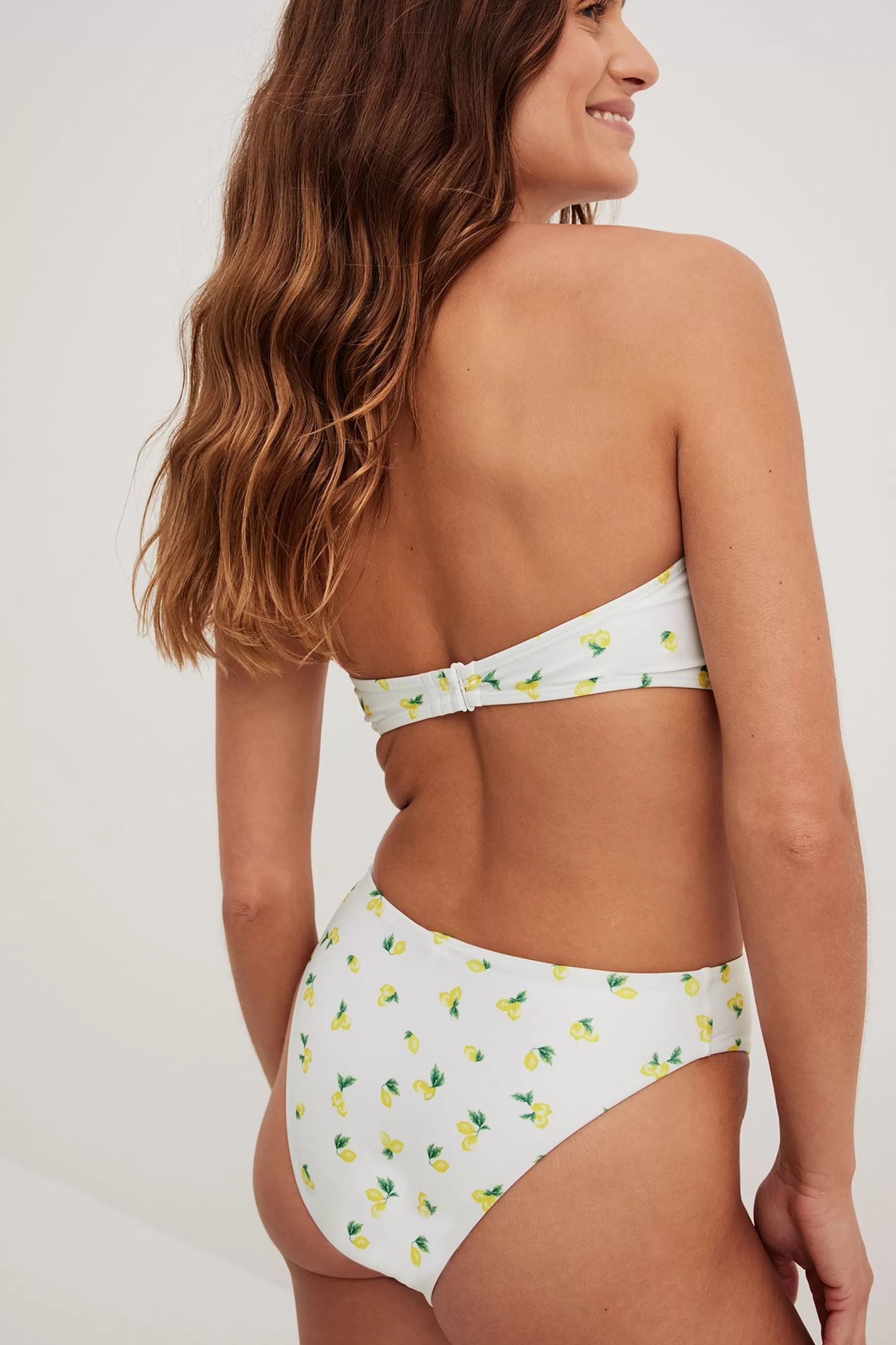 NA-KD Highwaist Bikini Panties Yellow