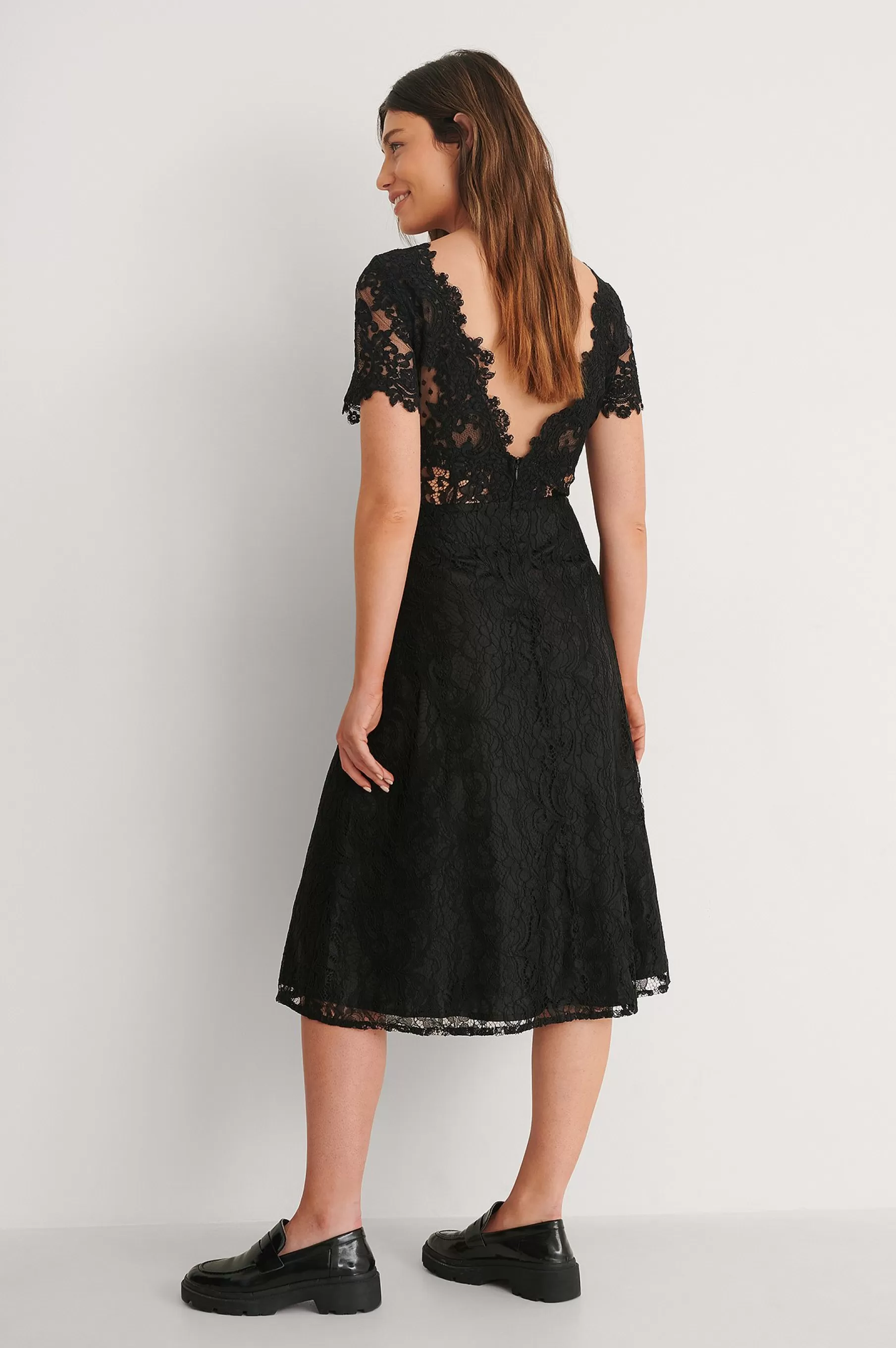 NA-KD Melody Dress Black