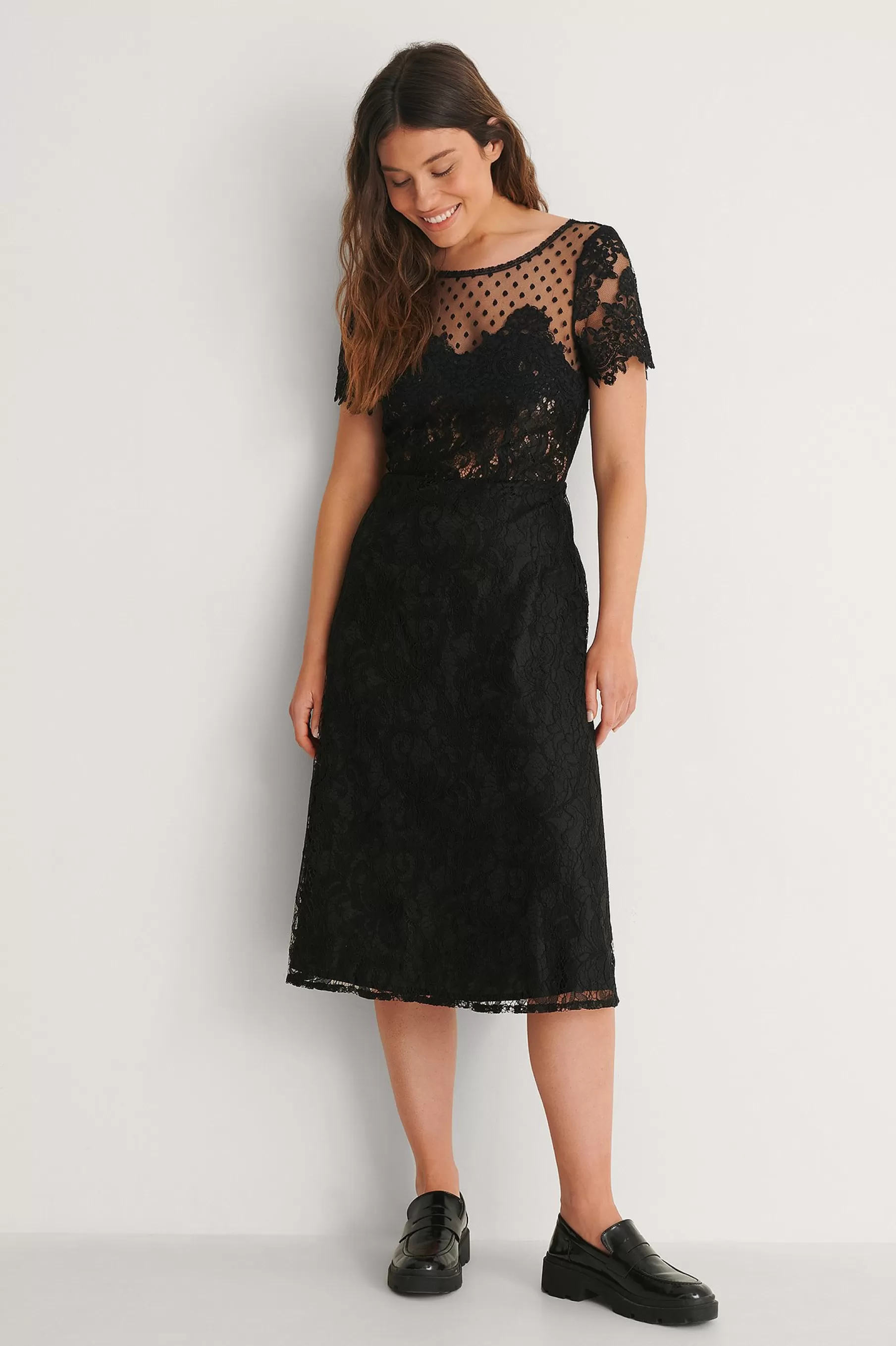 NA-KD Melody Dress Black