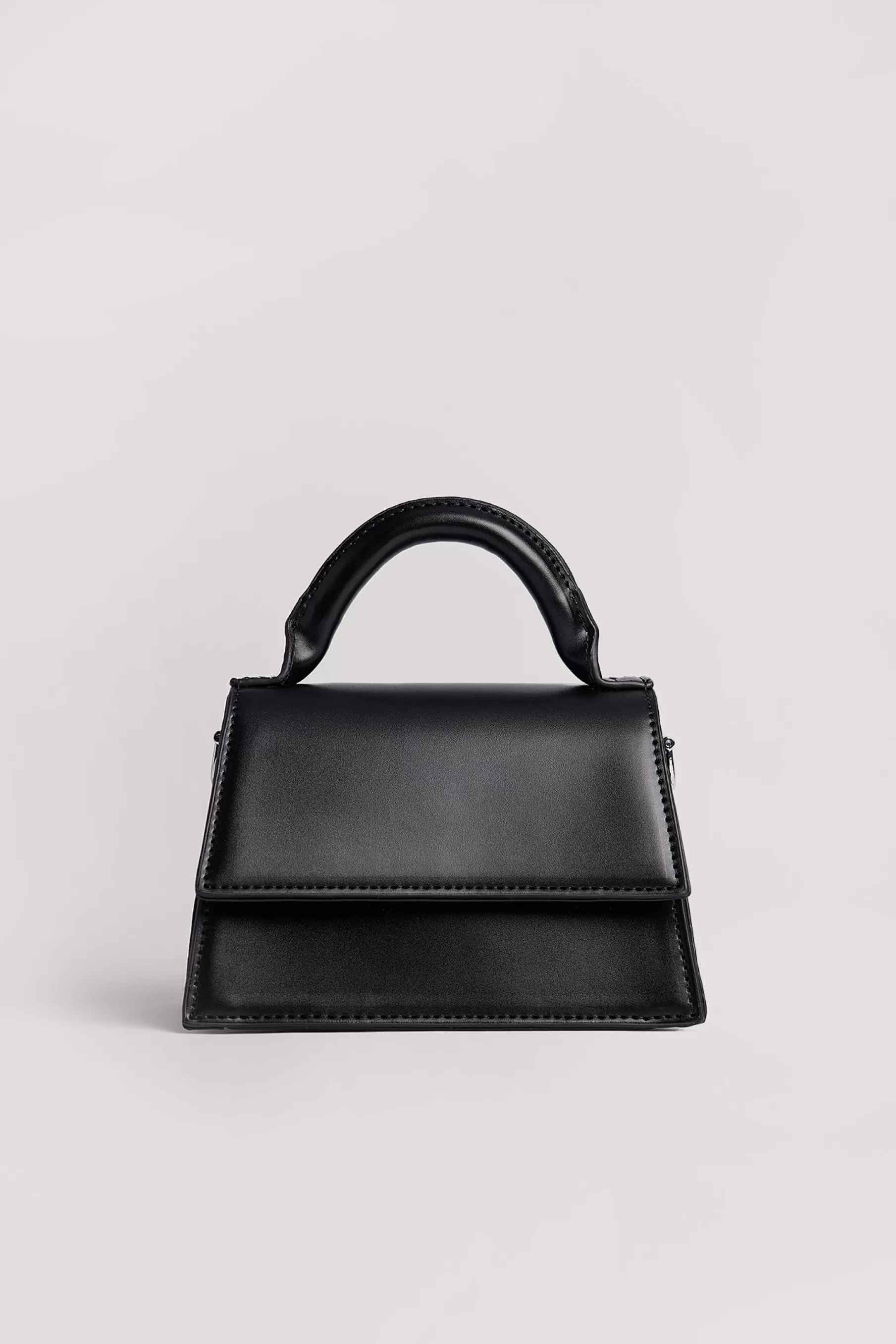 NA-KD Mini Compartment Bag Black