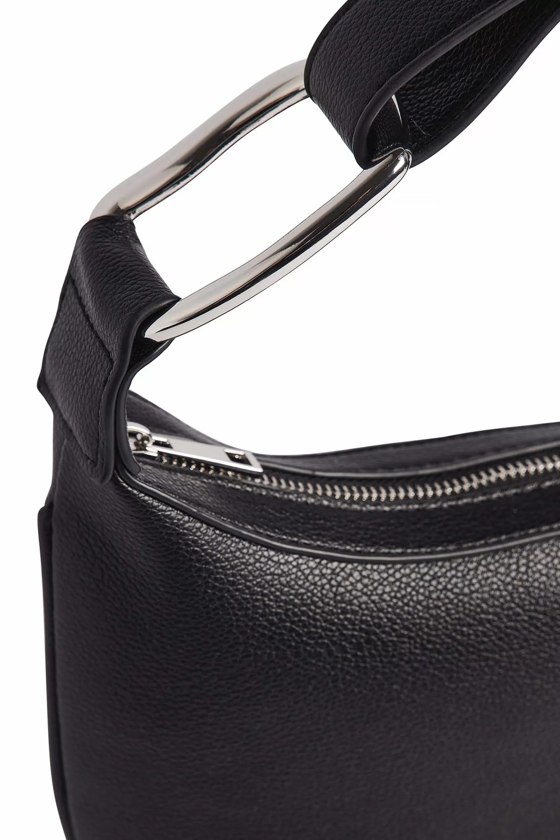 NA-KD Mini Rounded Handbag Black