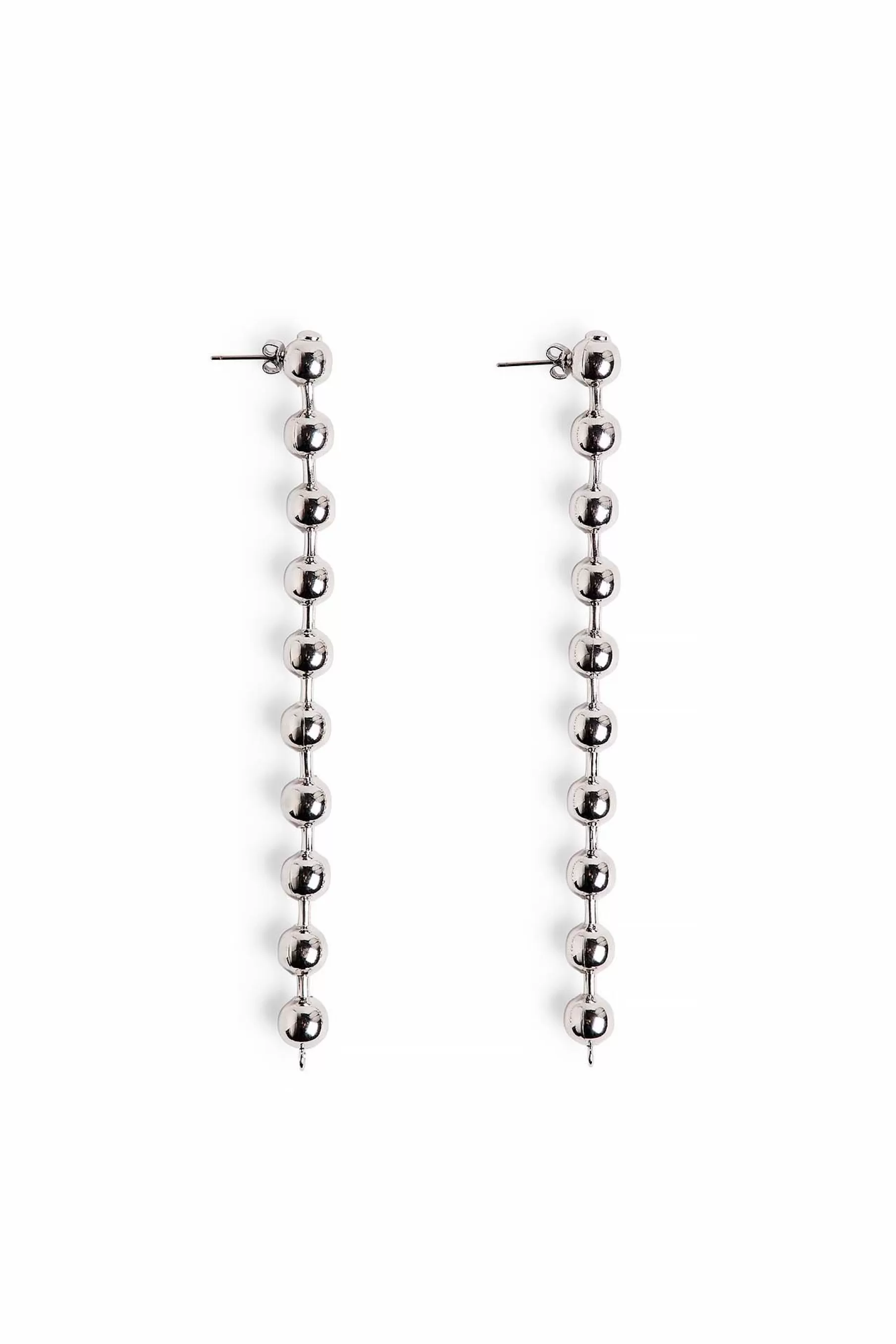 NA-KD Pearl Dangle Earrings Silver