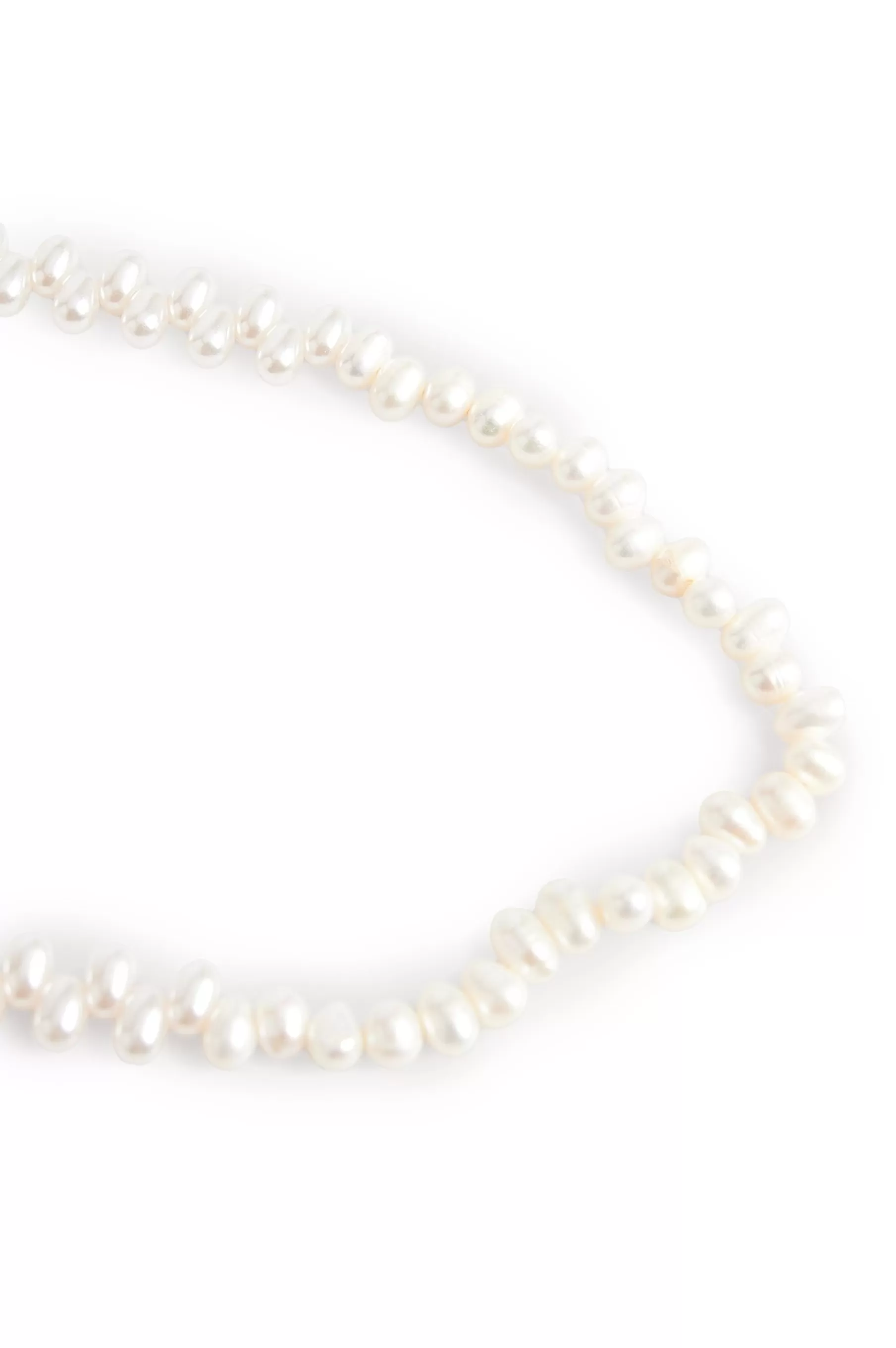 NA-KD Pearl Necklace White