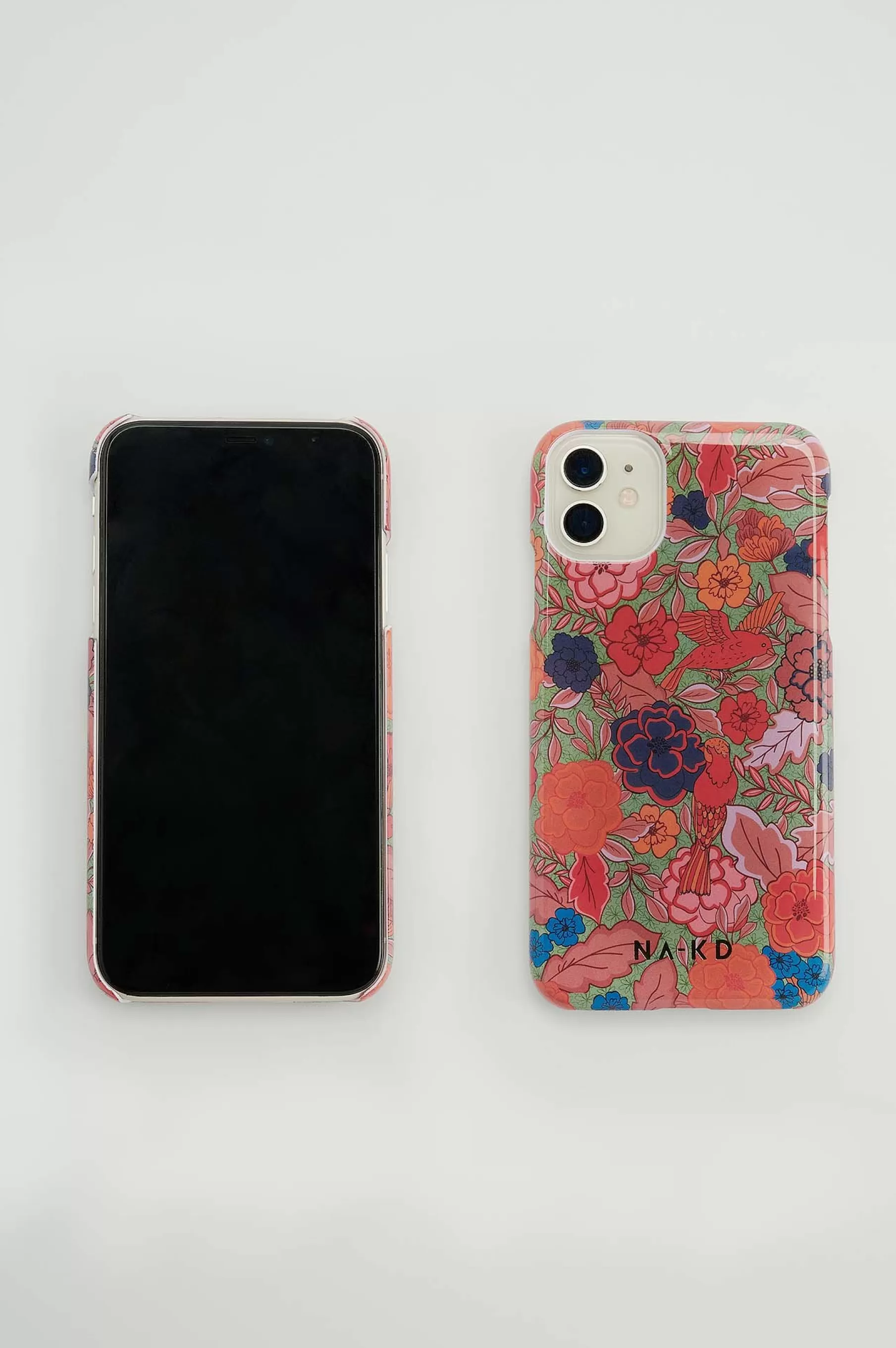 NA-KD Printed Phone Case Flower