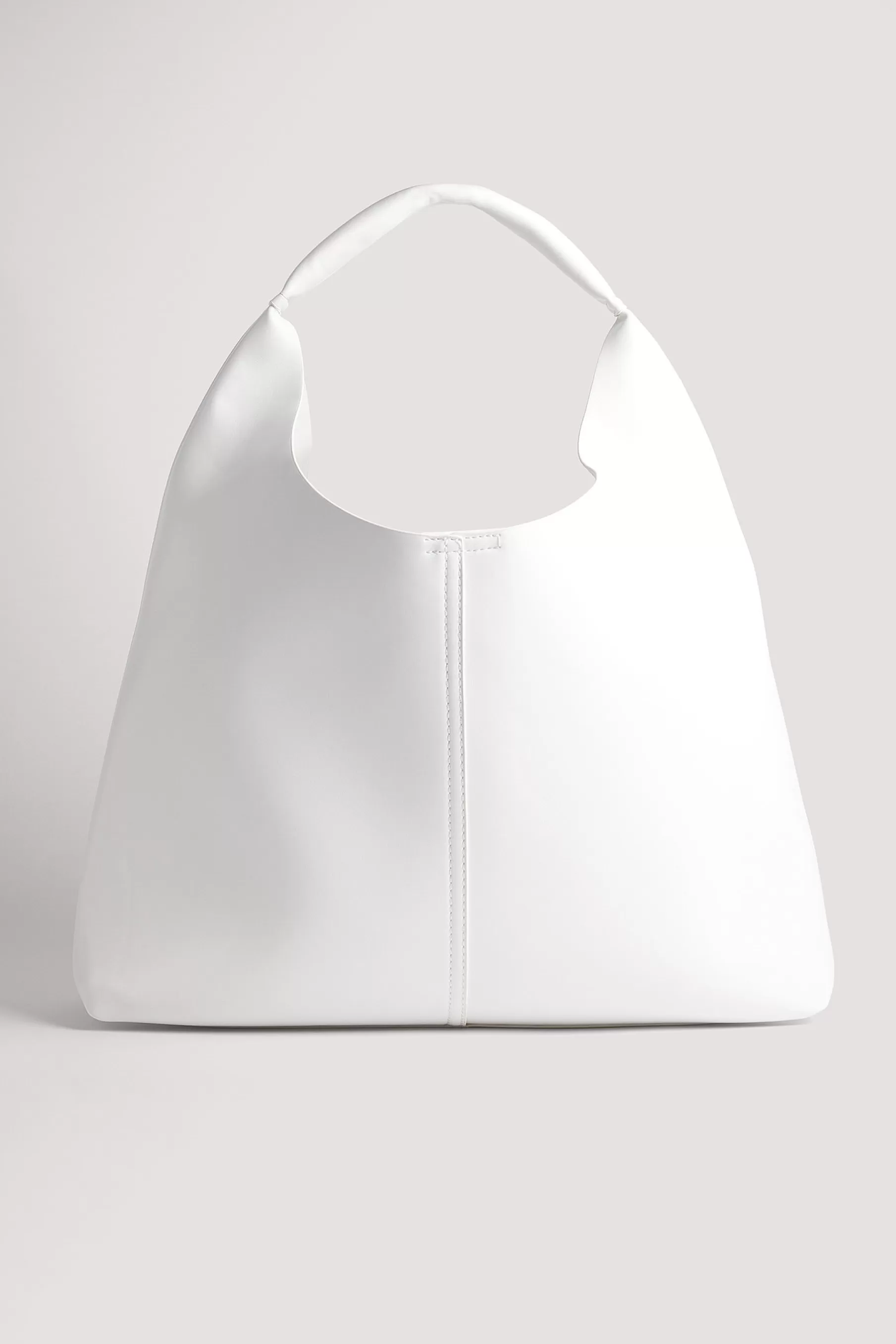 NA-KD Soft Triangular Tote Bag White