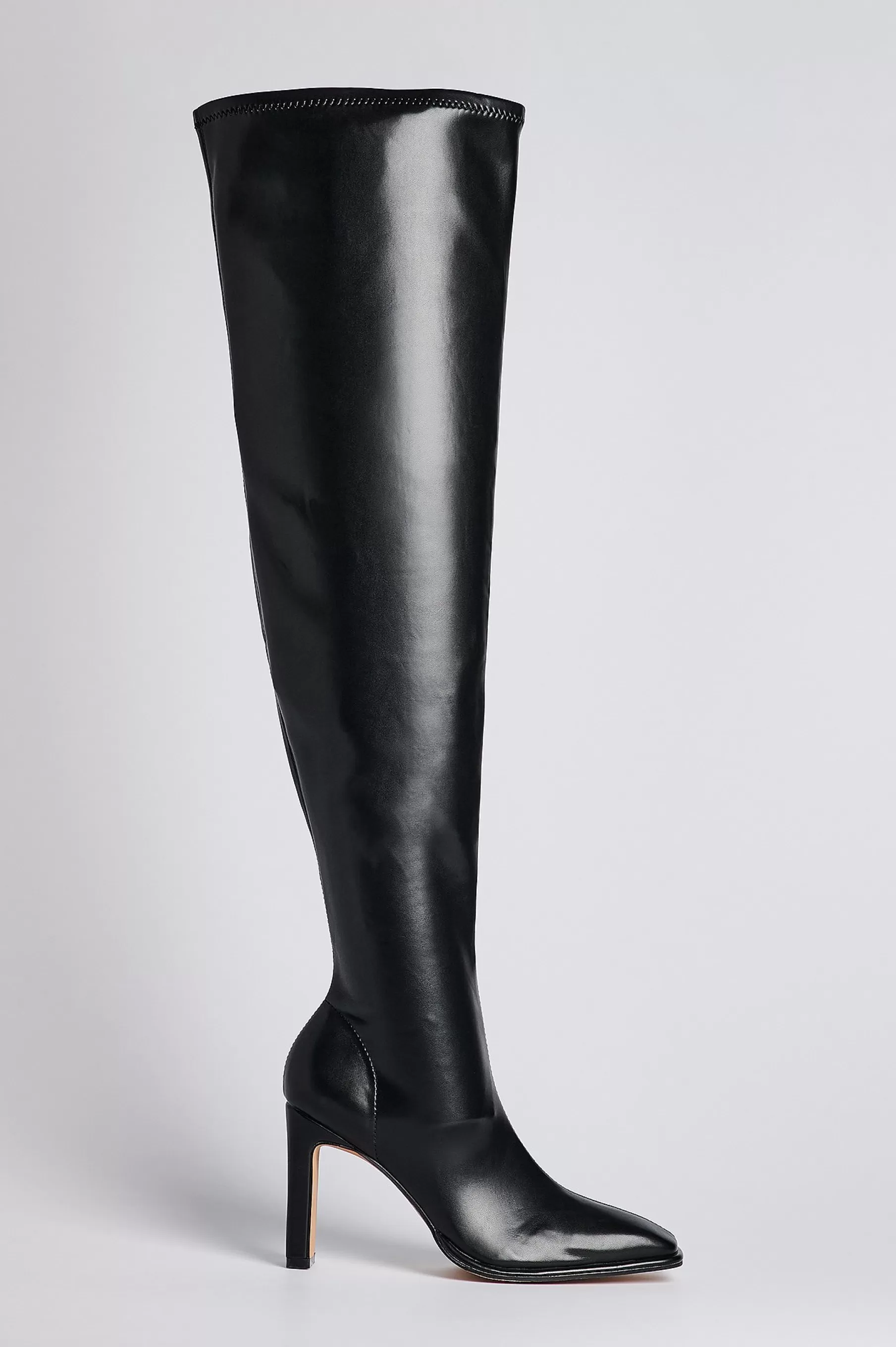 NA-KD Thigh High Overknee Boots Black