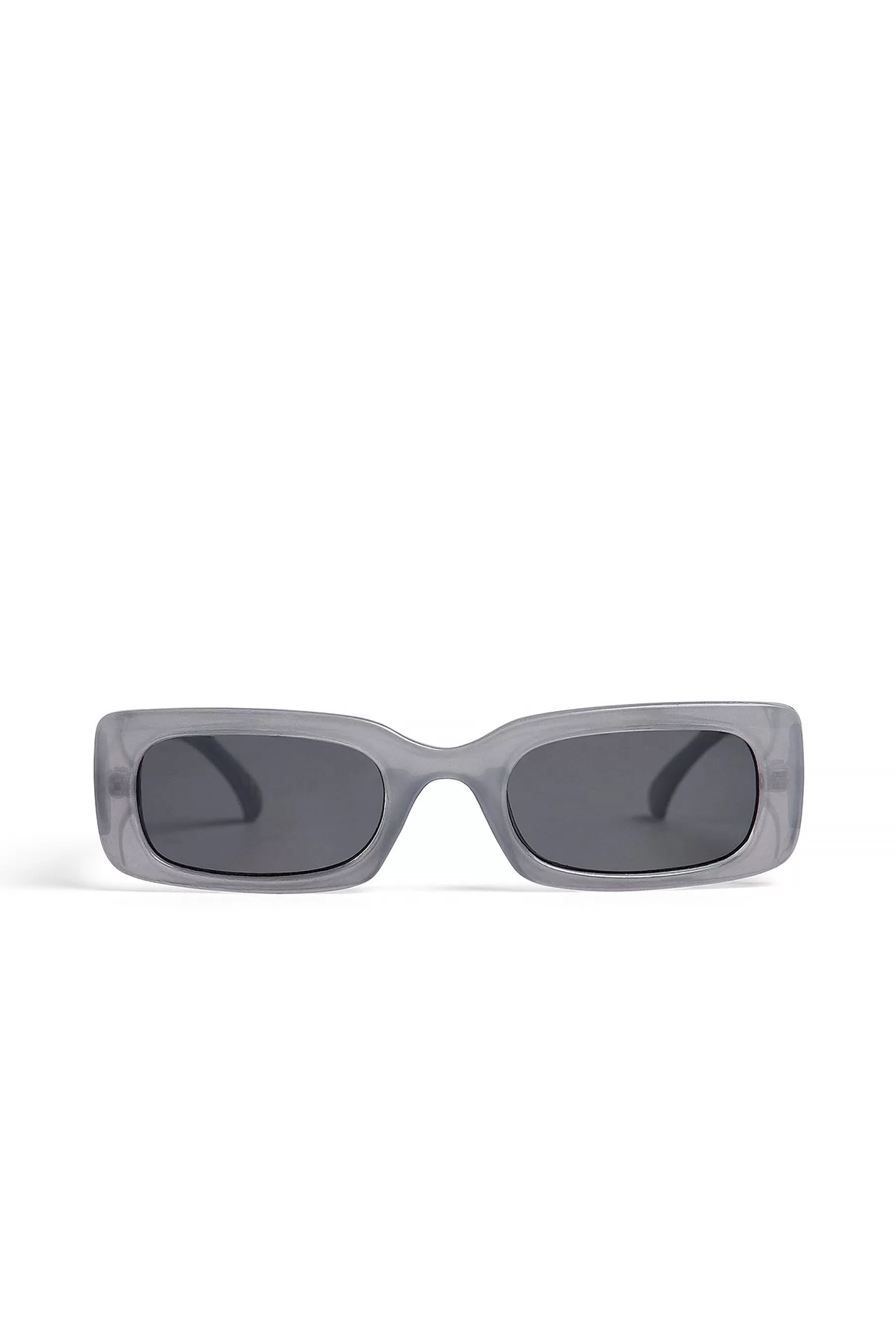 NA-KD Wide Retro Look Sunglasses Blue